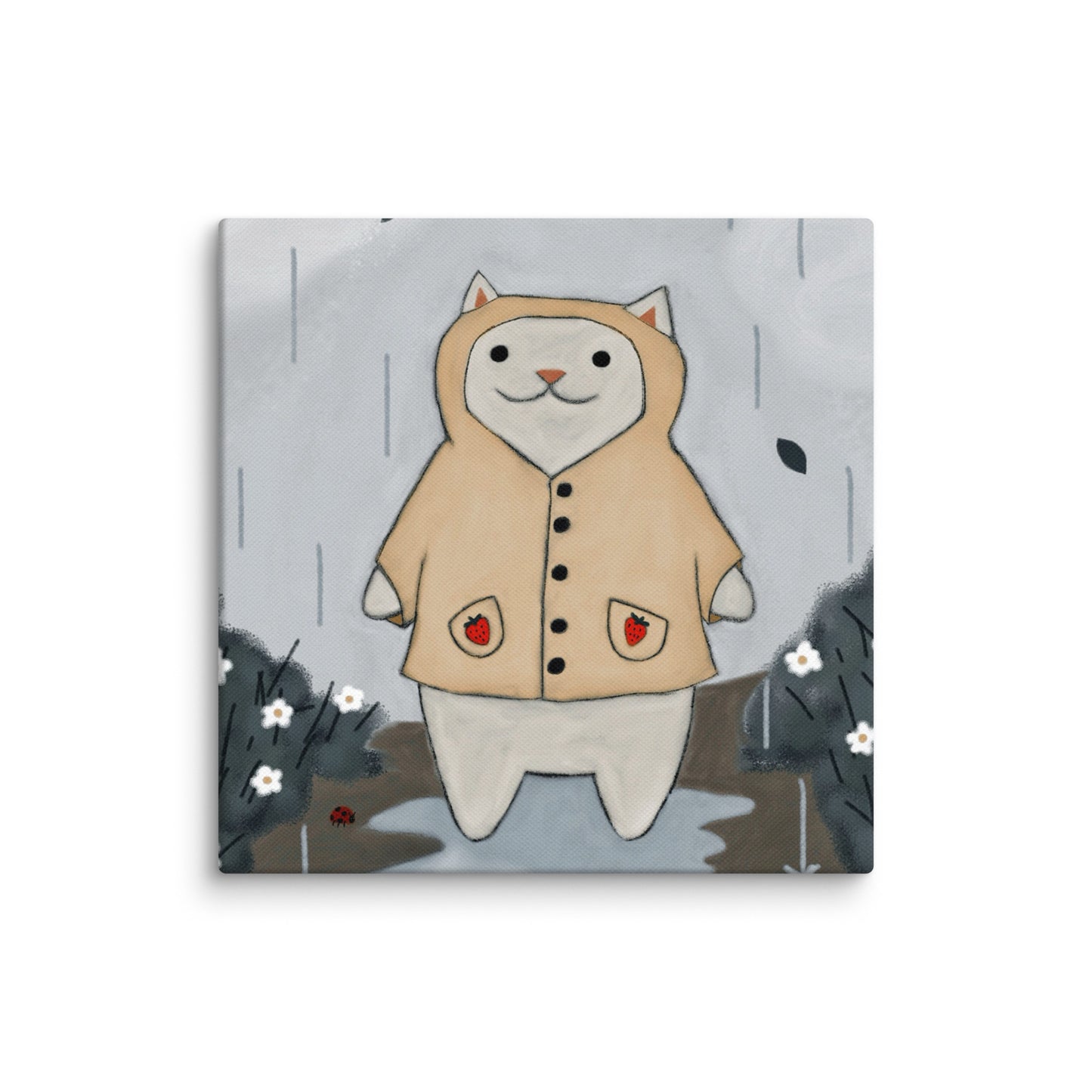 Raincoat on Canvas