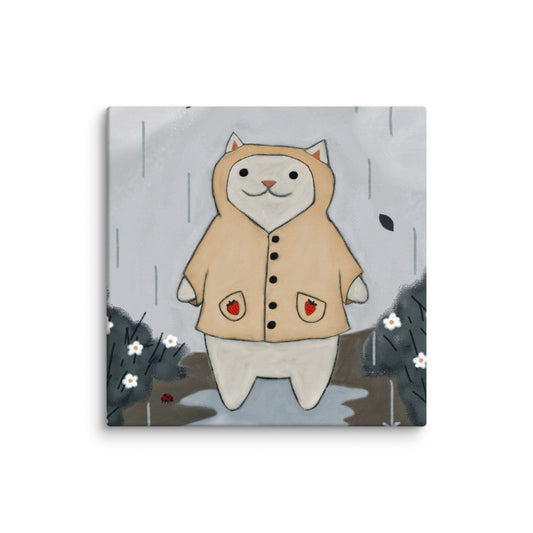 Raincoat on Canvas