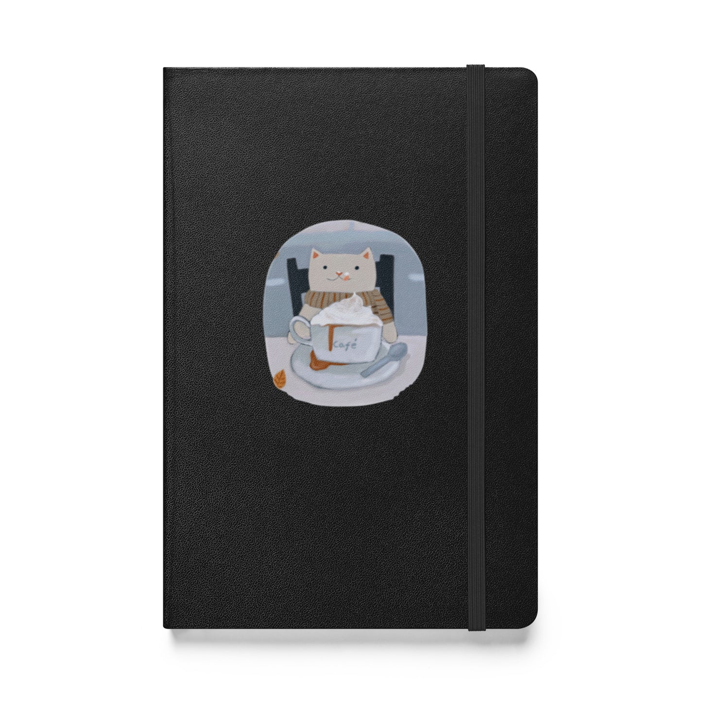 Francois Loves You A Latte Hardcover bound notebook