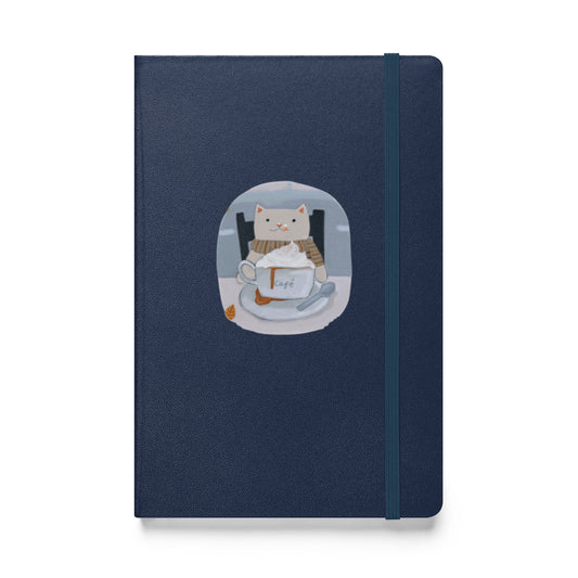 Francois Loves You A Latte Hardcover bound notebook