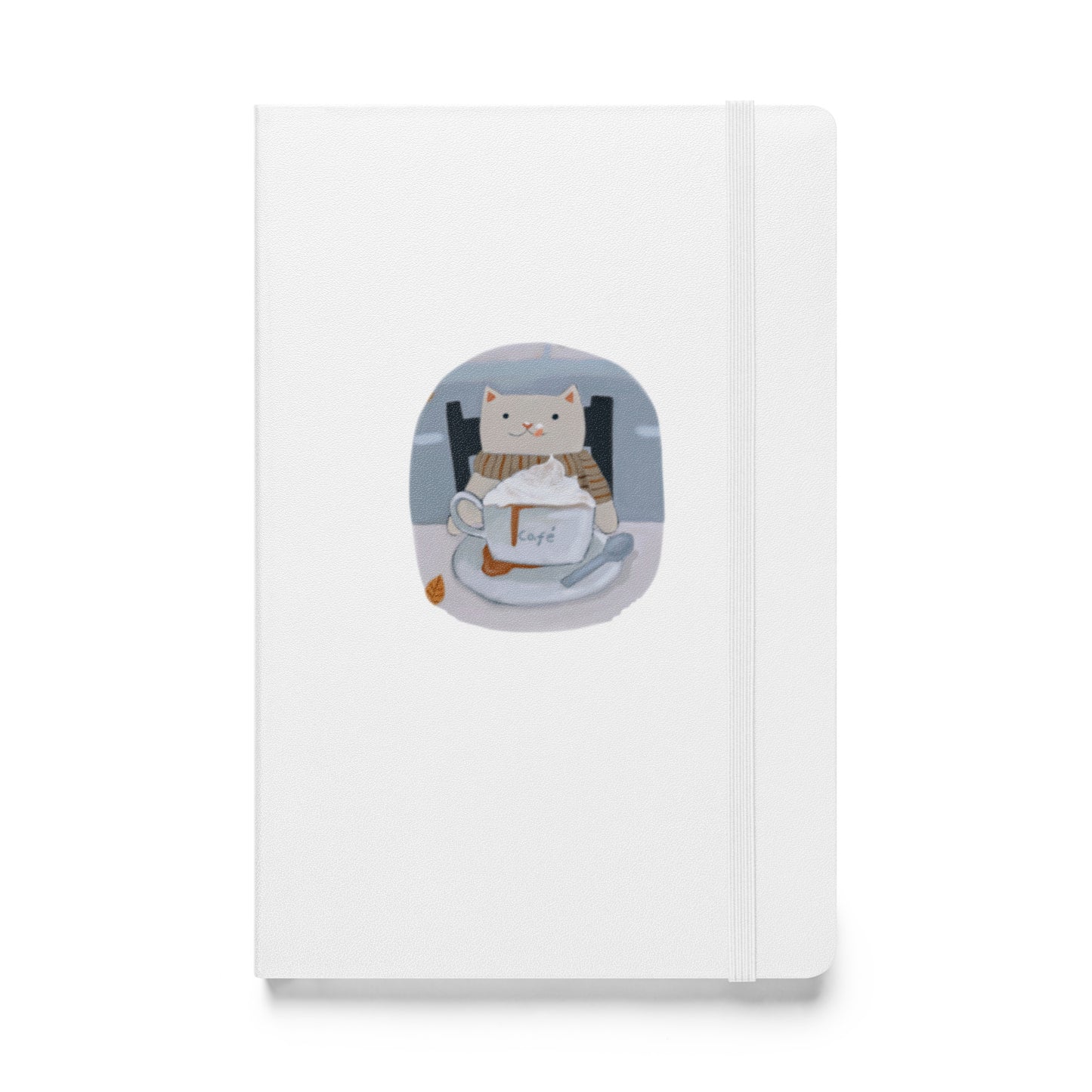 Francois Loves You A Latte Hardcover bound notebook