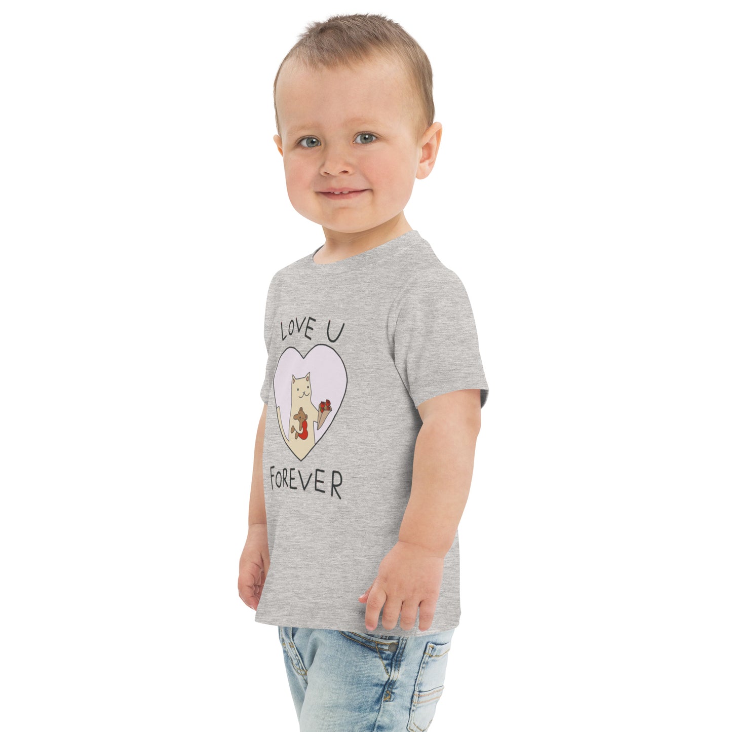 Love U Forever Toddler jersey t-shirt