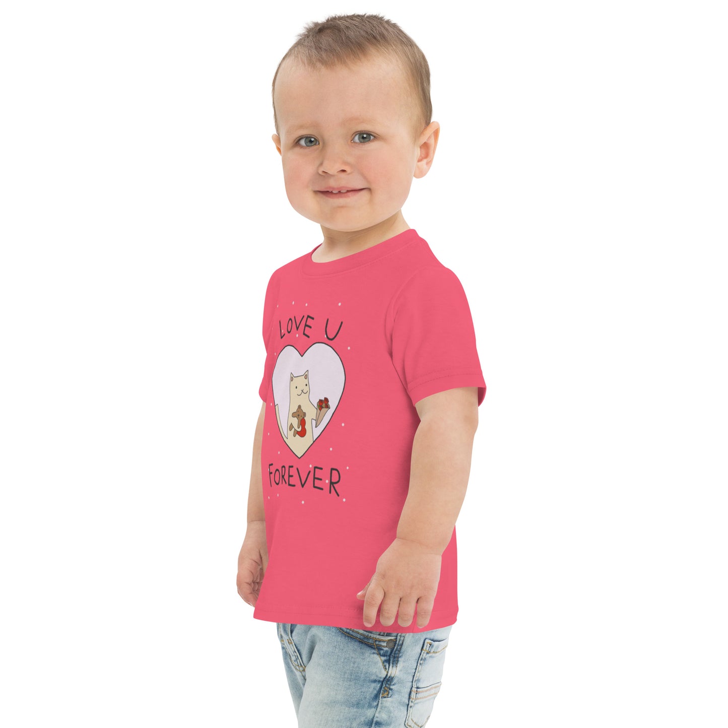 Love U Forever Toddler jersey t-shirt