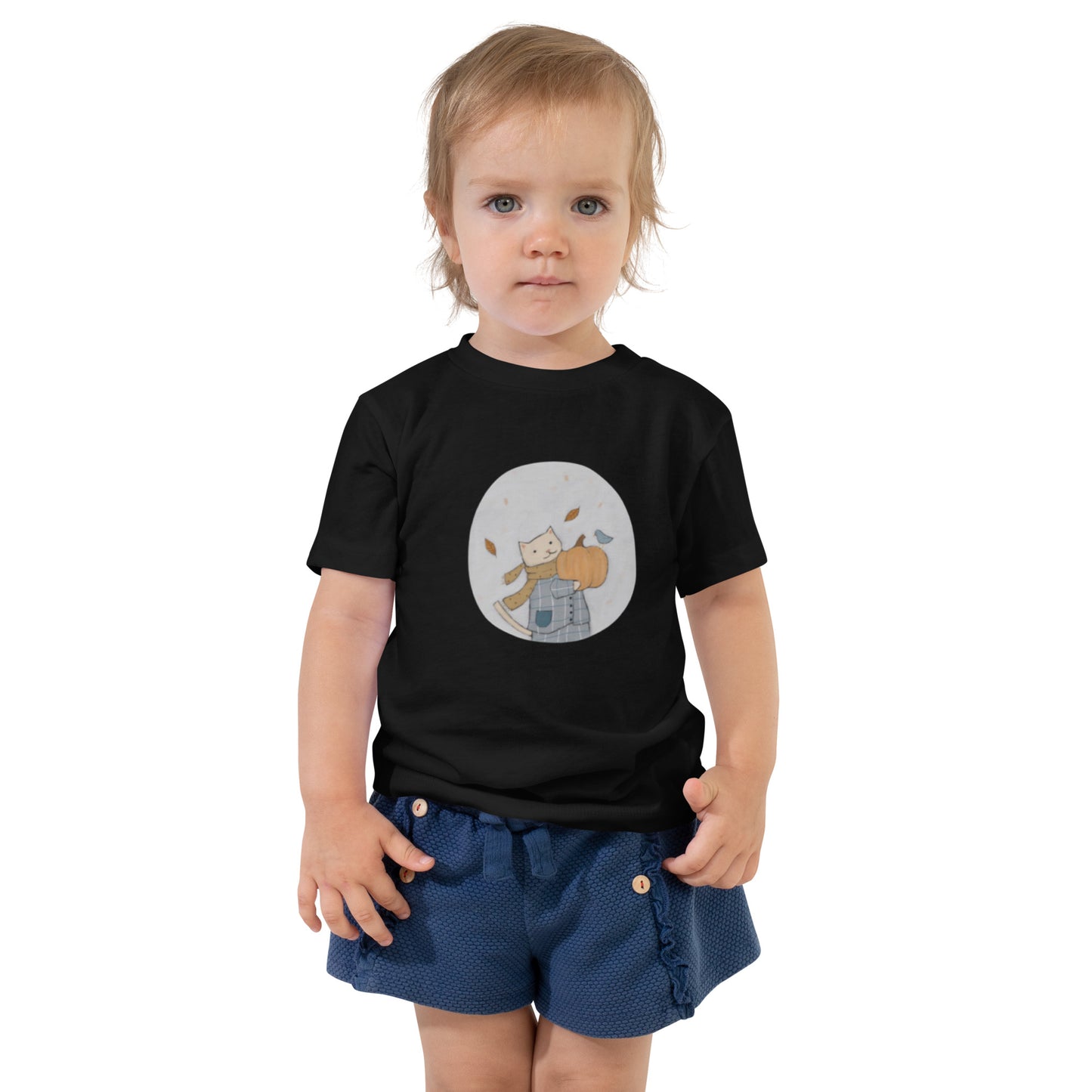 Toddler Short Sleeve Pumpkin Patch Francois Tee