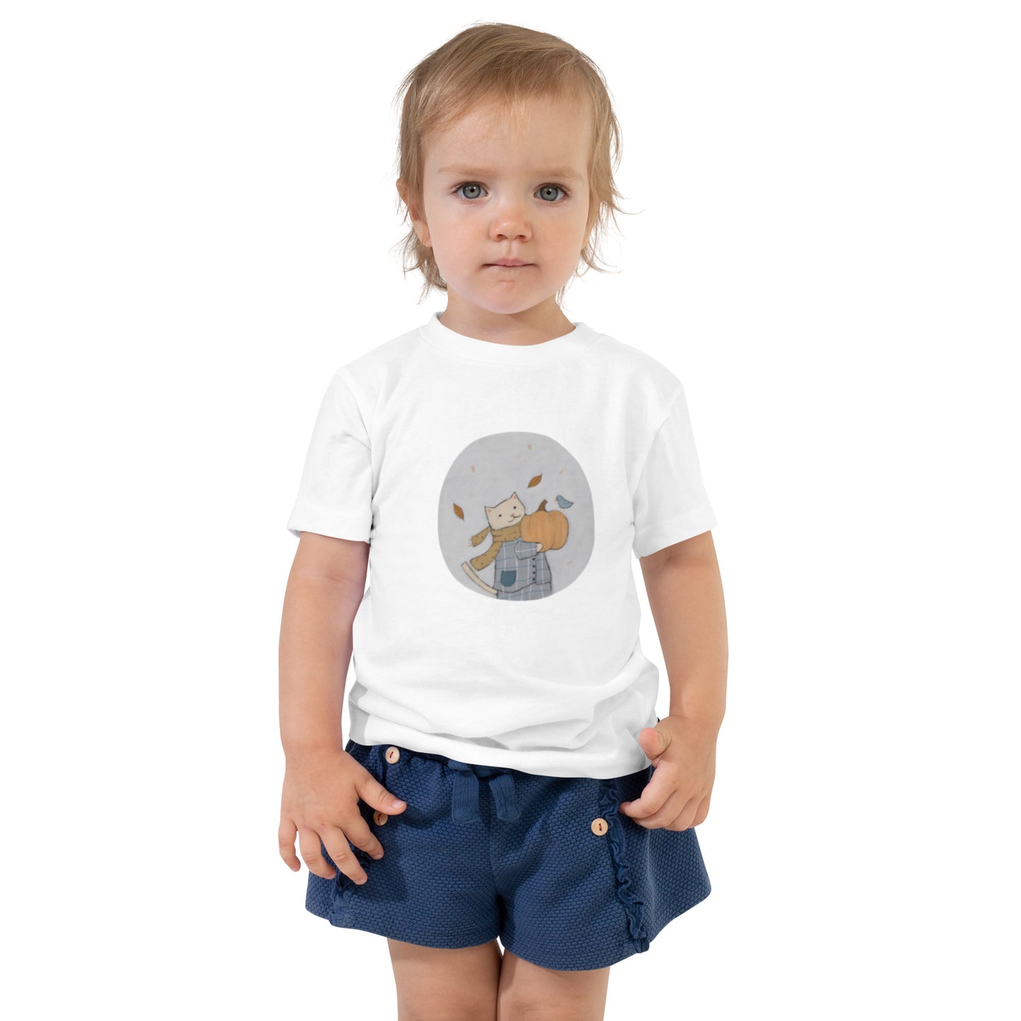 Toddler Short Sleeve Pumpkin Patch Francois Tee