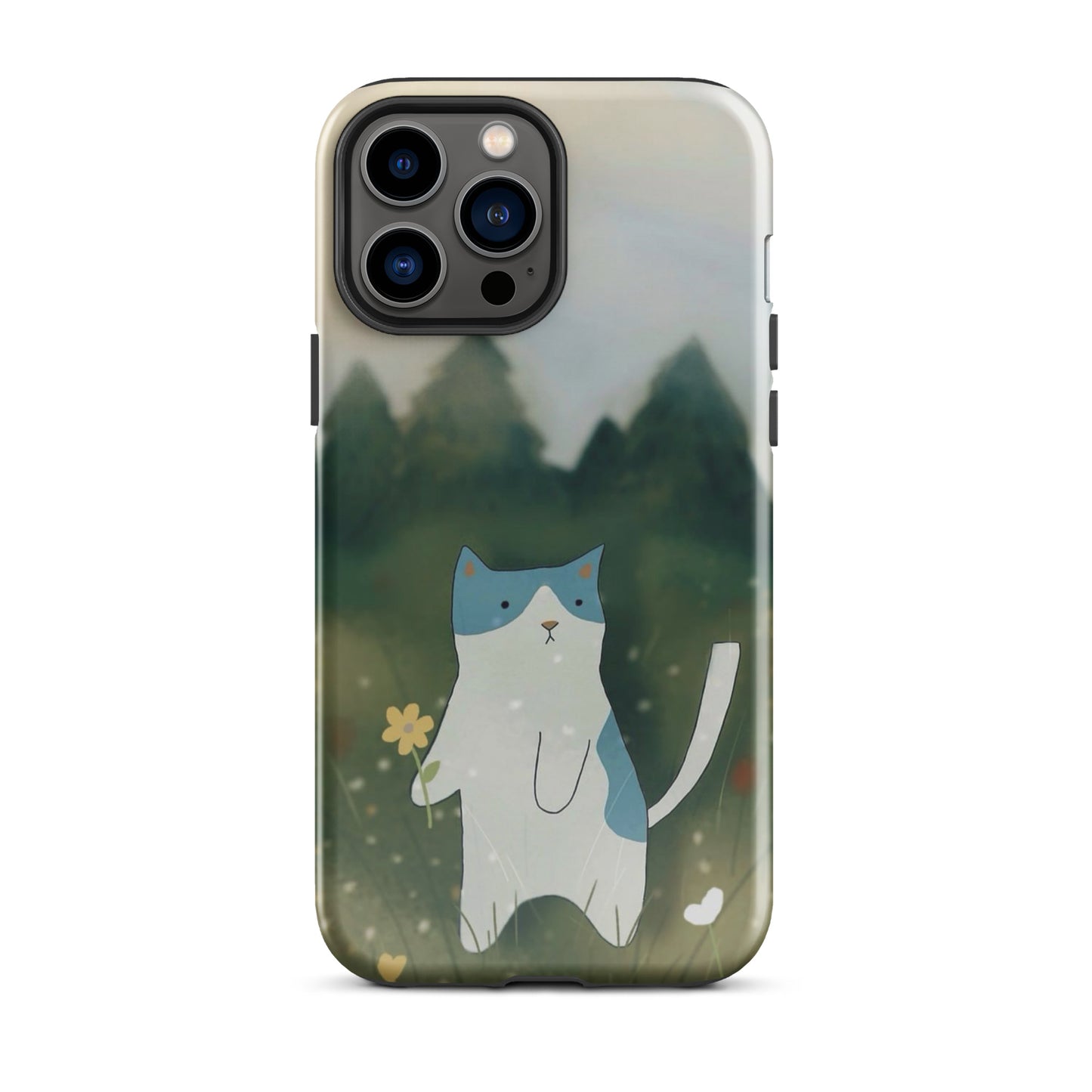 Spring Kitty Tough Case for iPhone®