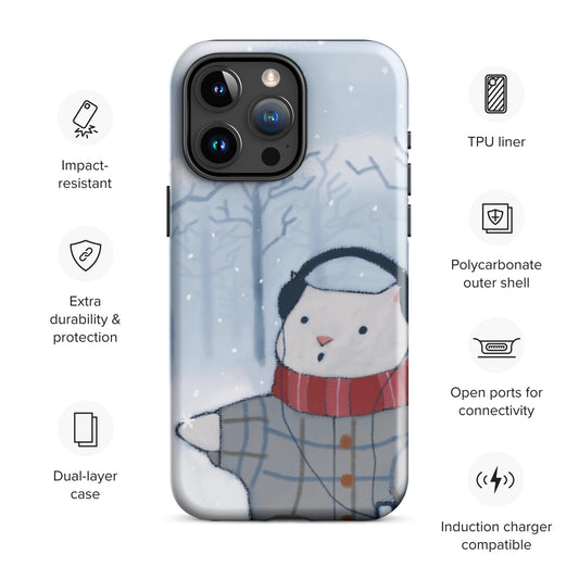 Winter Theme Tough Case for iPhone®