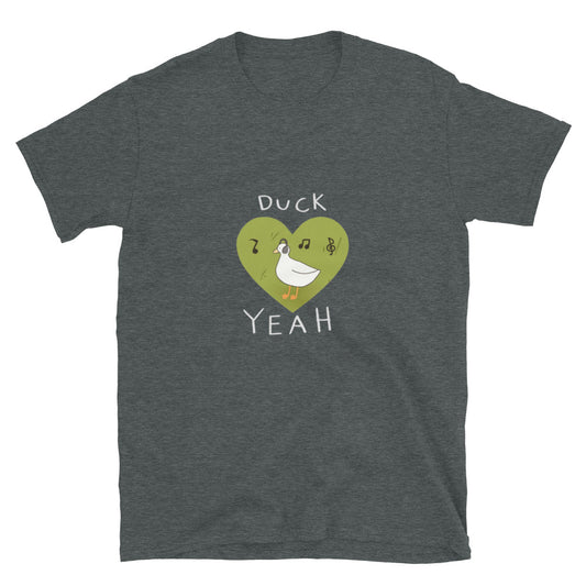 Dark Colors Duck Yeah Short-Sleeve Unisex T-Shirt