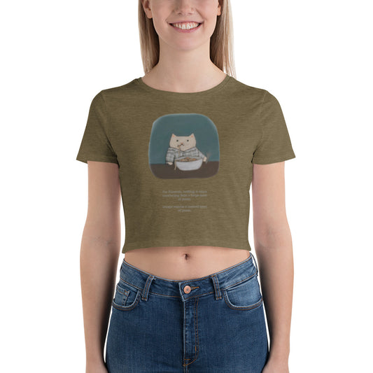 Francois and Carbs Crop Top