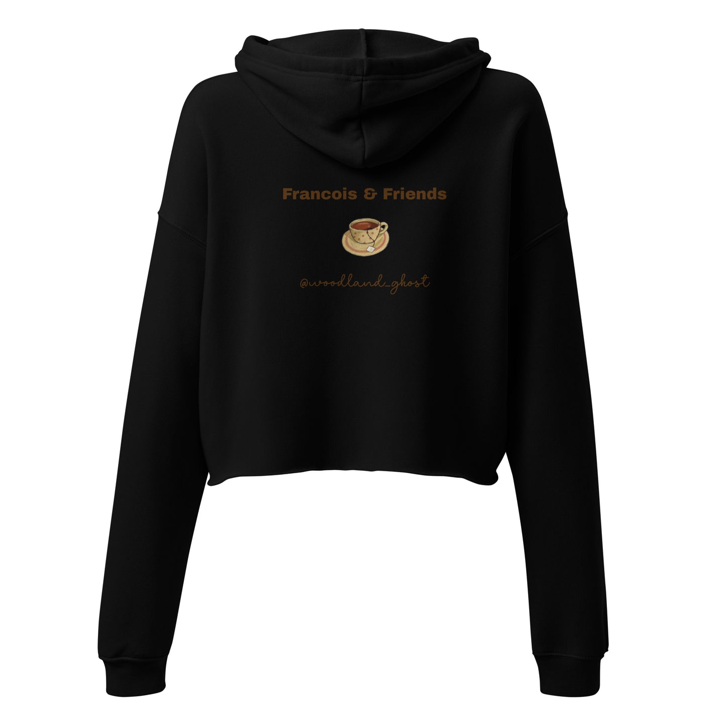 Tea Time Francois Crop Hoodie