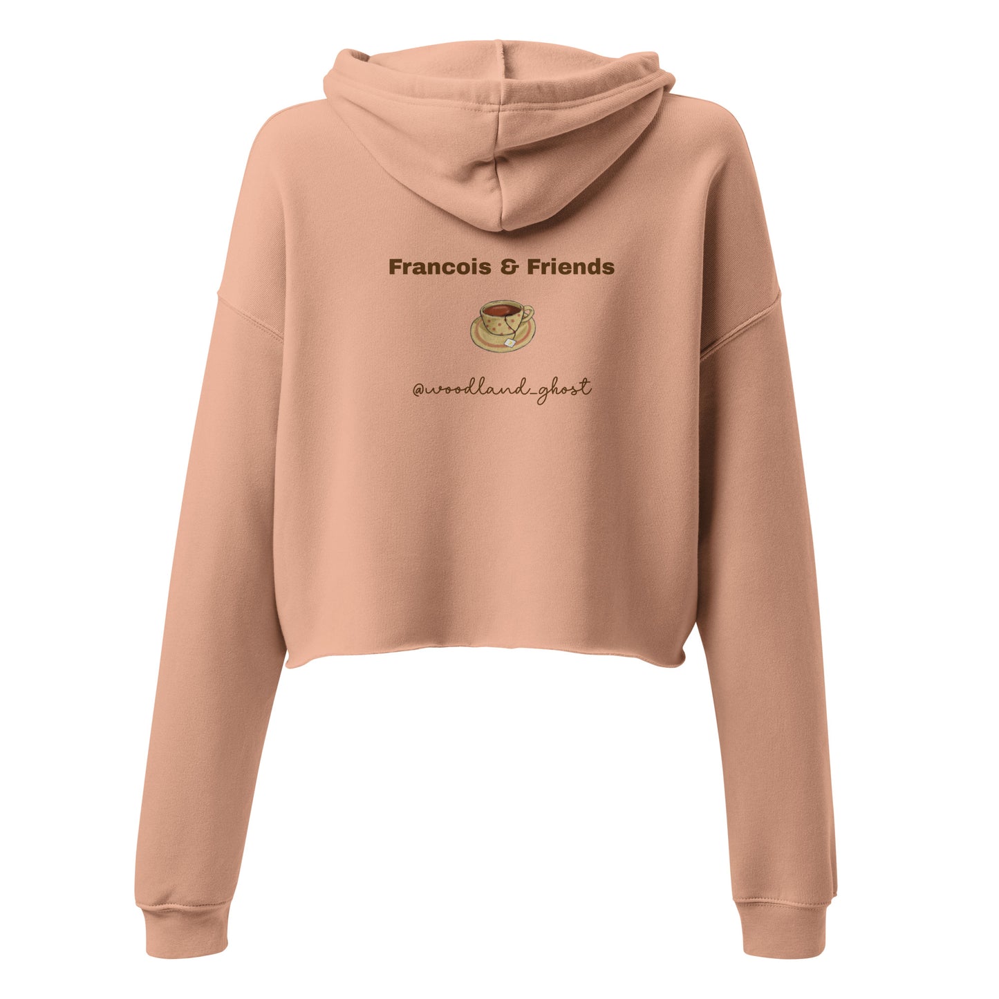 Tea Time Francois Crop Hoodie