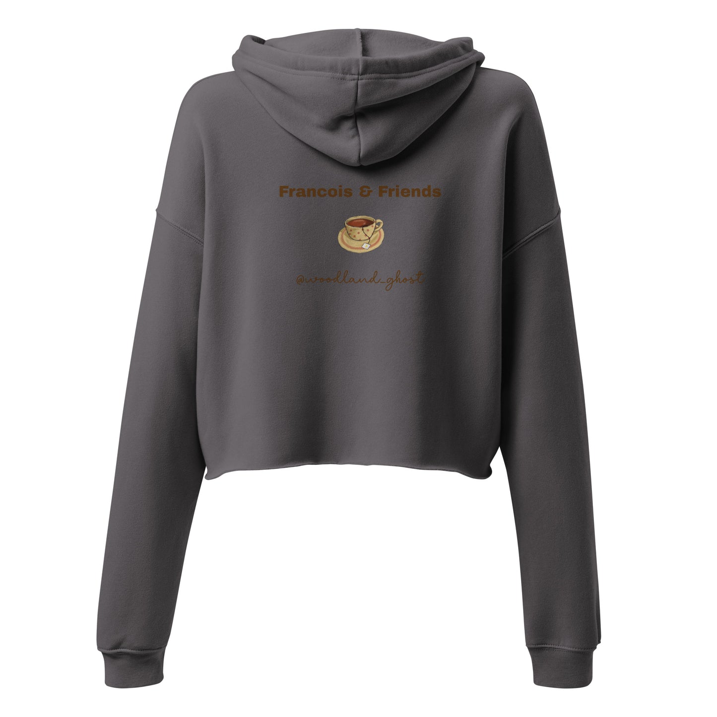 Tea Time Francois Crop Hoodie