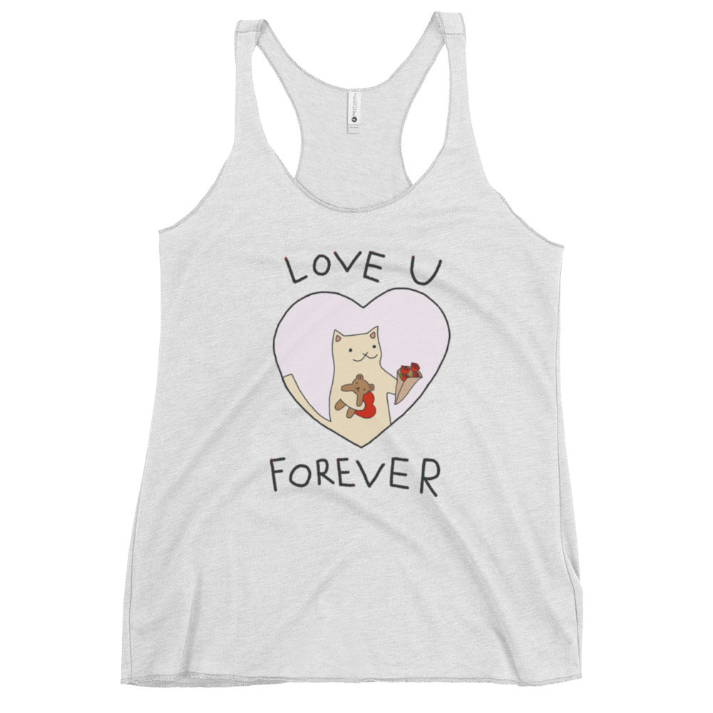 Love U Forever Women's Racerback Tank