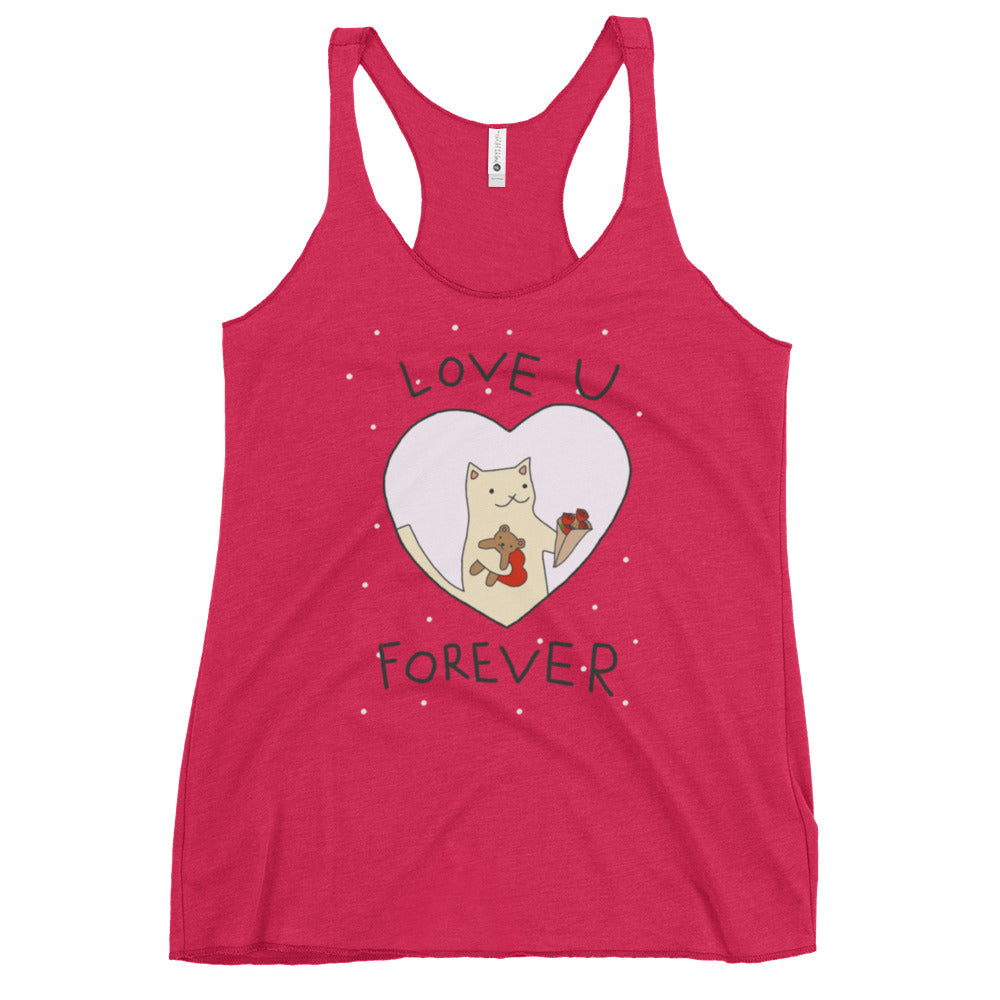 Love U Forever Women's Racerback Tank